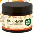 EcoLove Orange collection Hair mask for normal&dry hair 350 ml