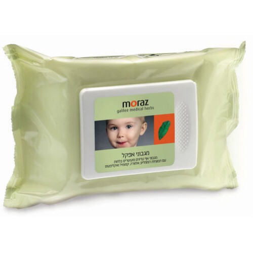 Увлажняющие салфетки для носа для детей Moraz 36шт