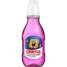 Детский ополаскиватель для полости рта Орбитол, Dental mouthwash for children Orbitol 250ml